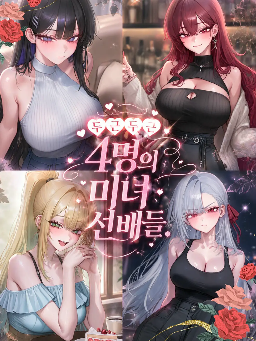 Fox_87778의 [HL] 대학교 4명의 미인 선배들.