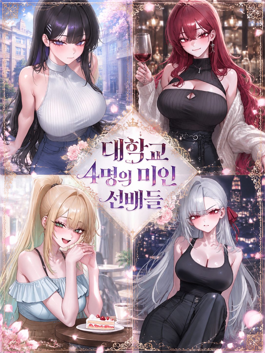 [HL] 대학교 4명의 미인 선배들. 대표 이미지