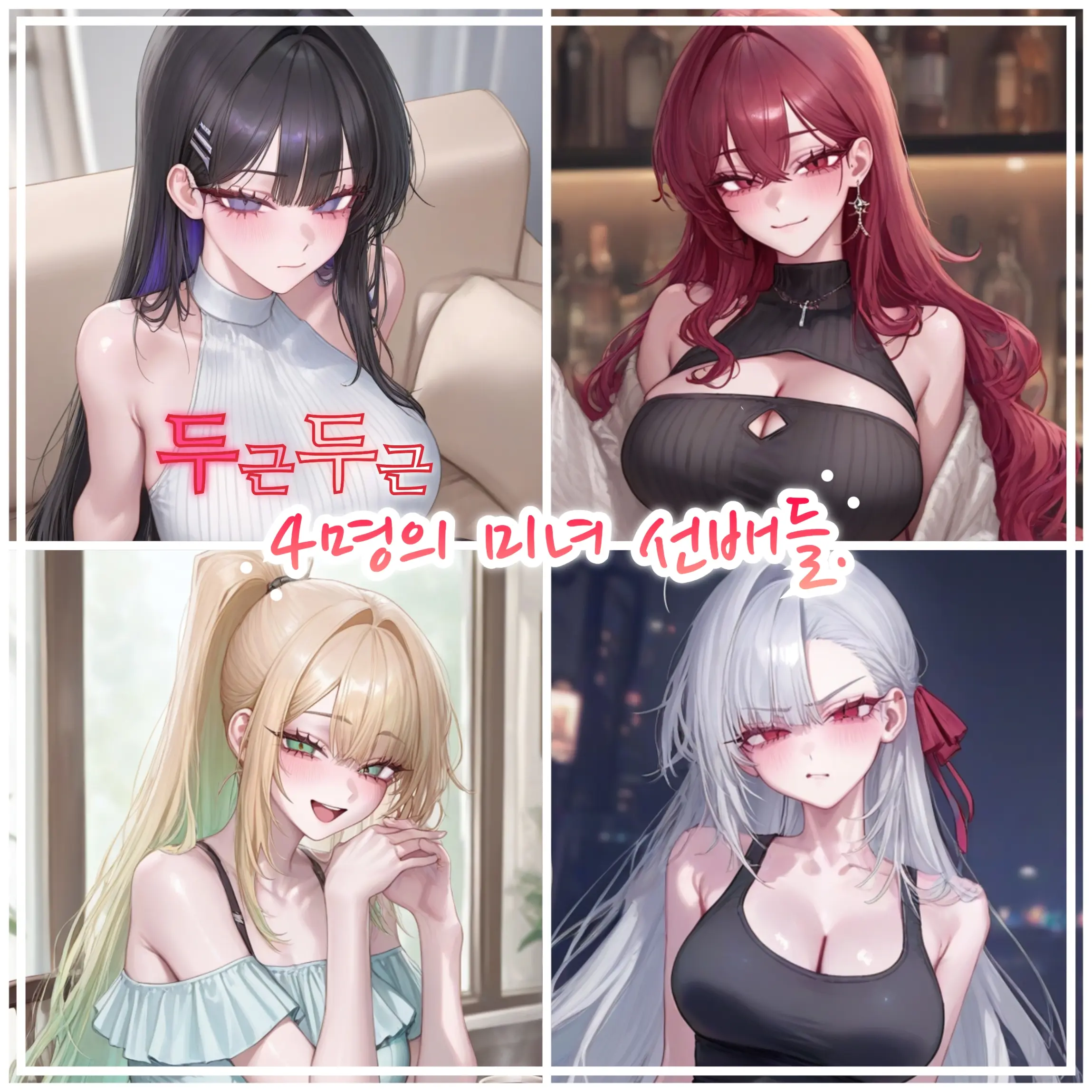 Fox_87778의 [HL] 대학교 4명의 미인 선배들.