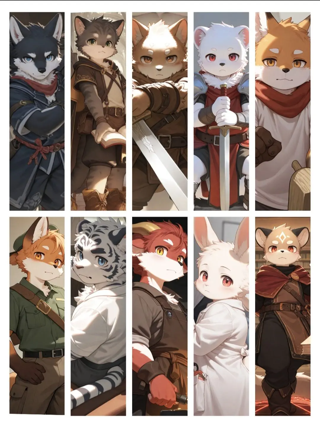 blossom_kemono의 Beast Squad of the Azure Sky