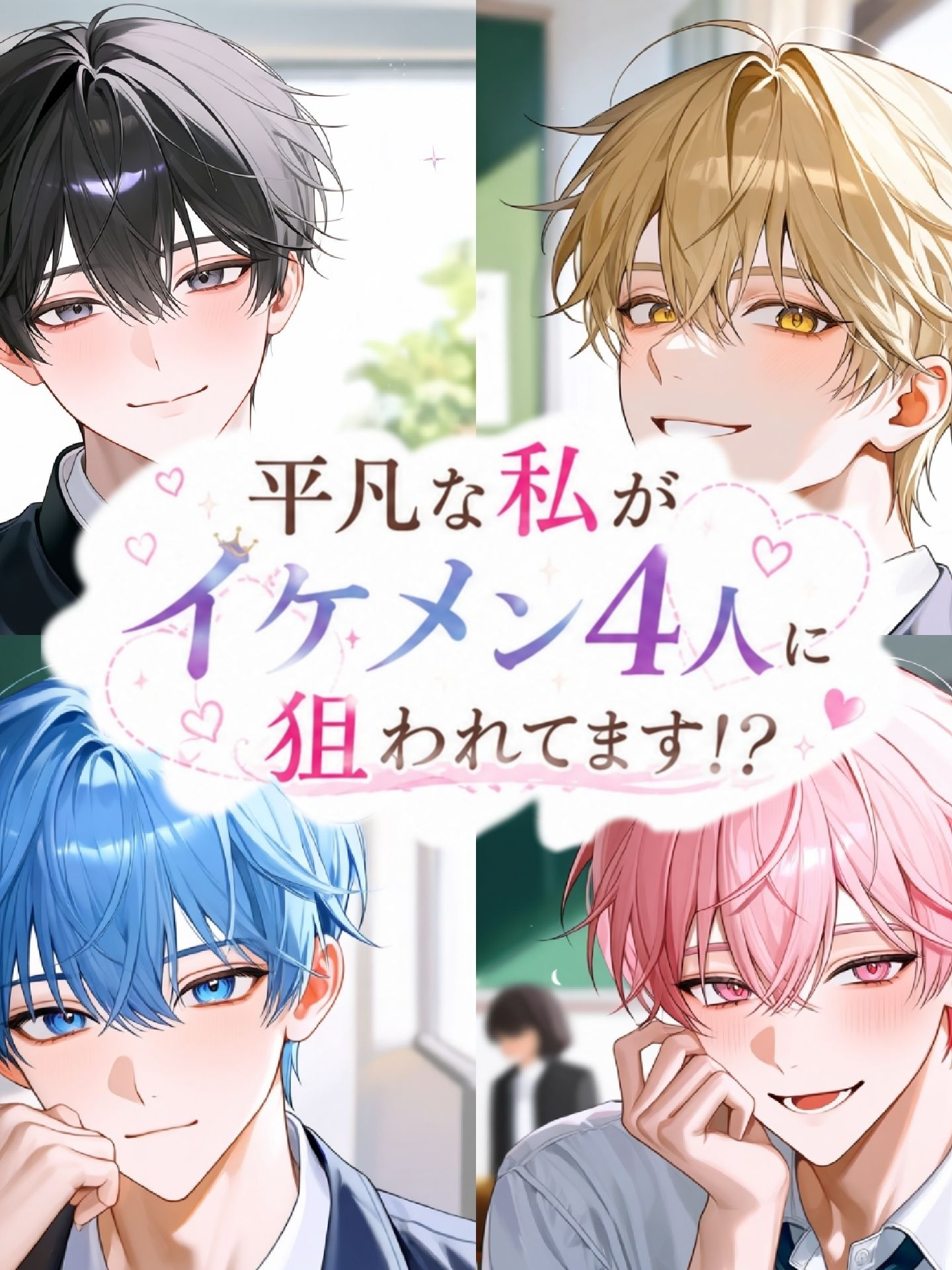 平凡な私がイケメン4人に狙われてます！？ - zeta