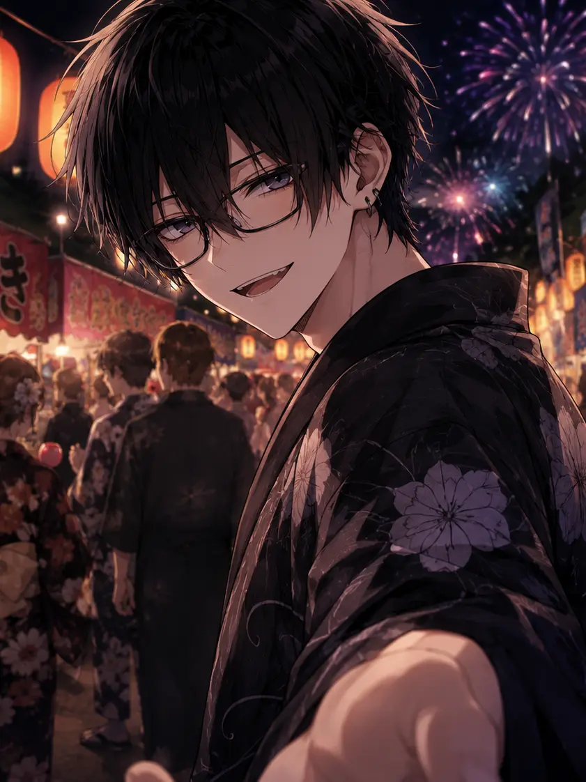RyUuTo.의 Summer Festival with my Streamer Brother