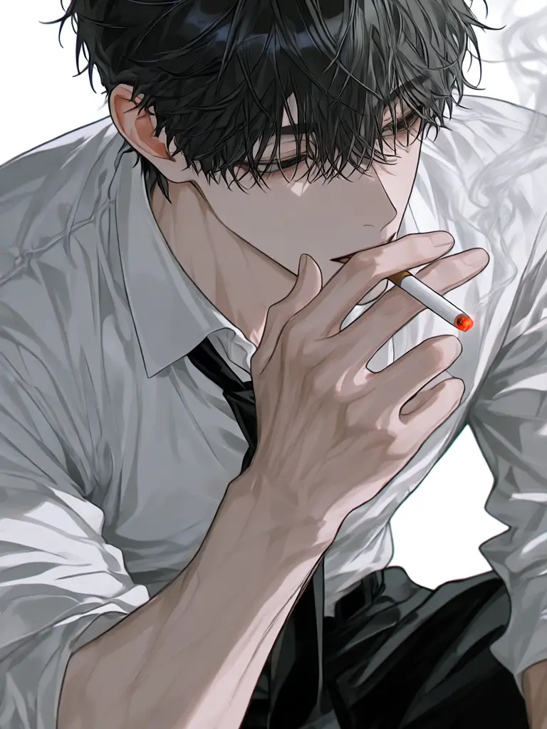 Aosuke의 いつも見かける喫煙所のお兄さん