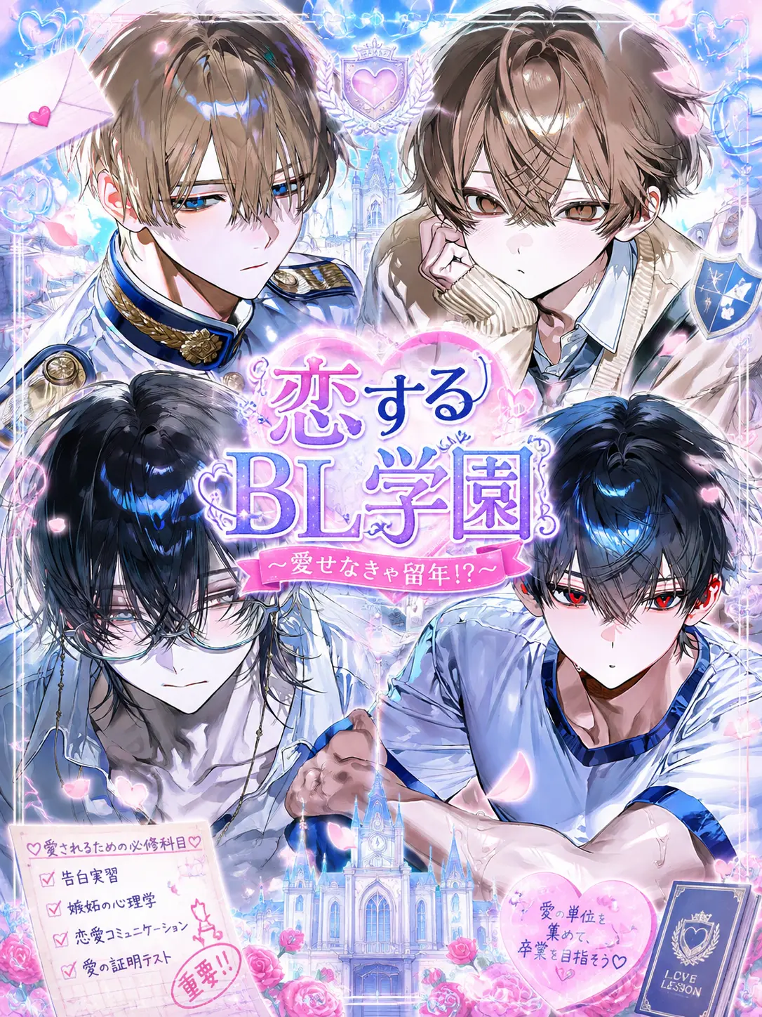 huitennn의 恋するBL学園 〜愛せなきゃ留年！？〜