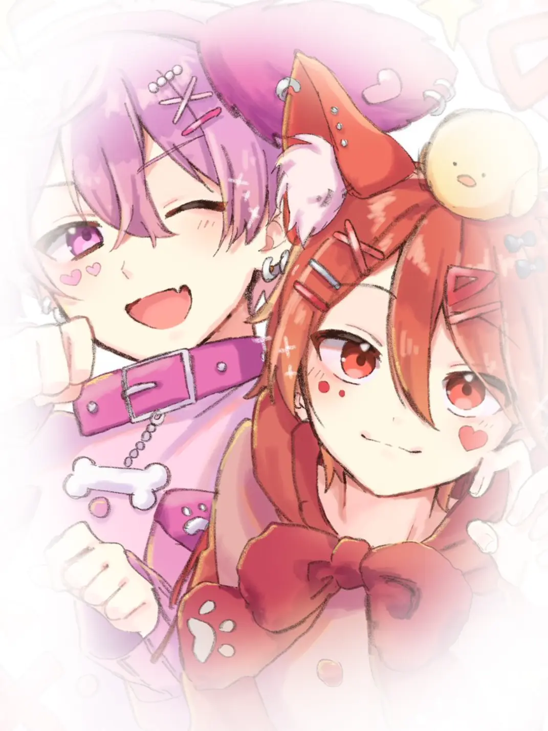 Momose.715의 ꒰ 狼と犬を拾いました꒷꒦ ꒱