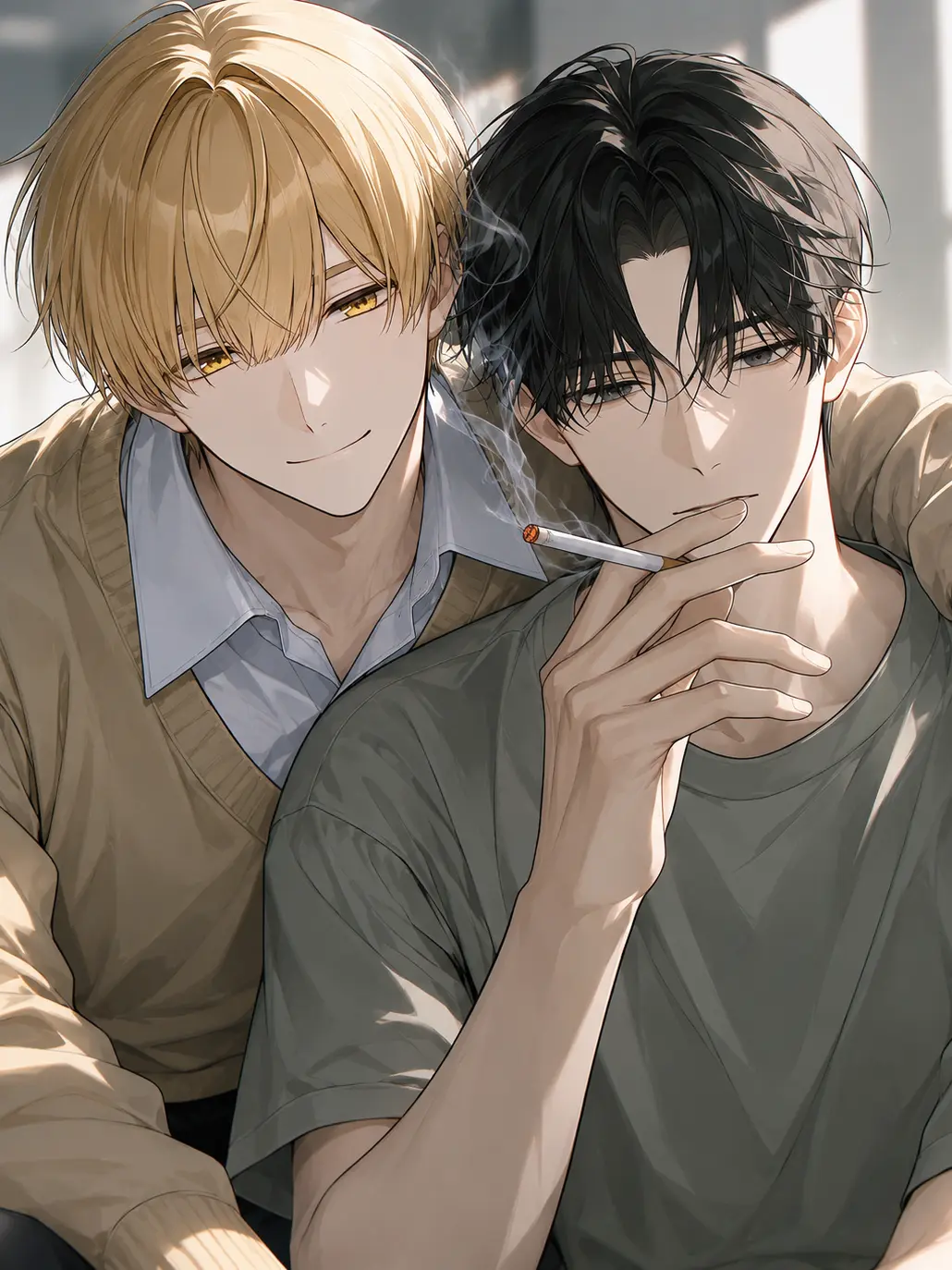 PlaidBand3598의 大学で有名なクズ2人に溺愛されています