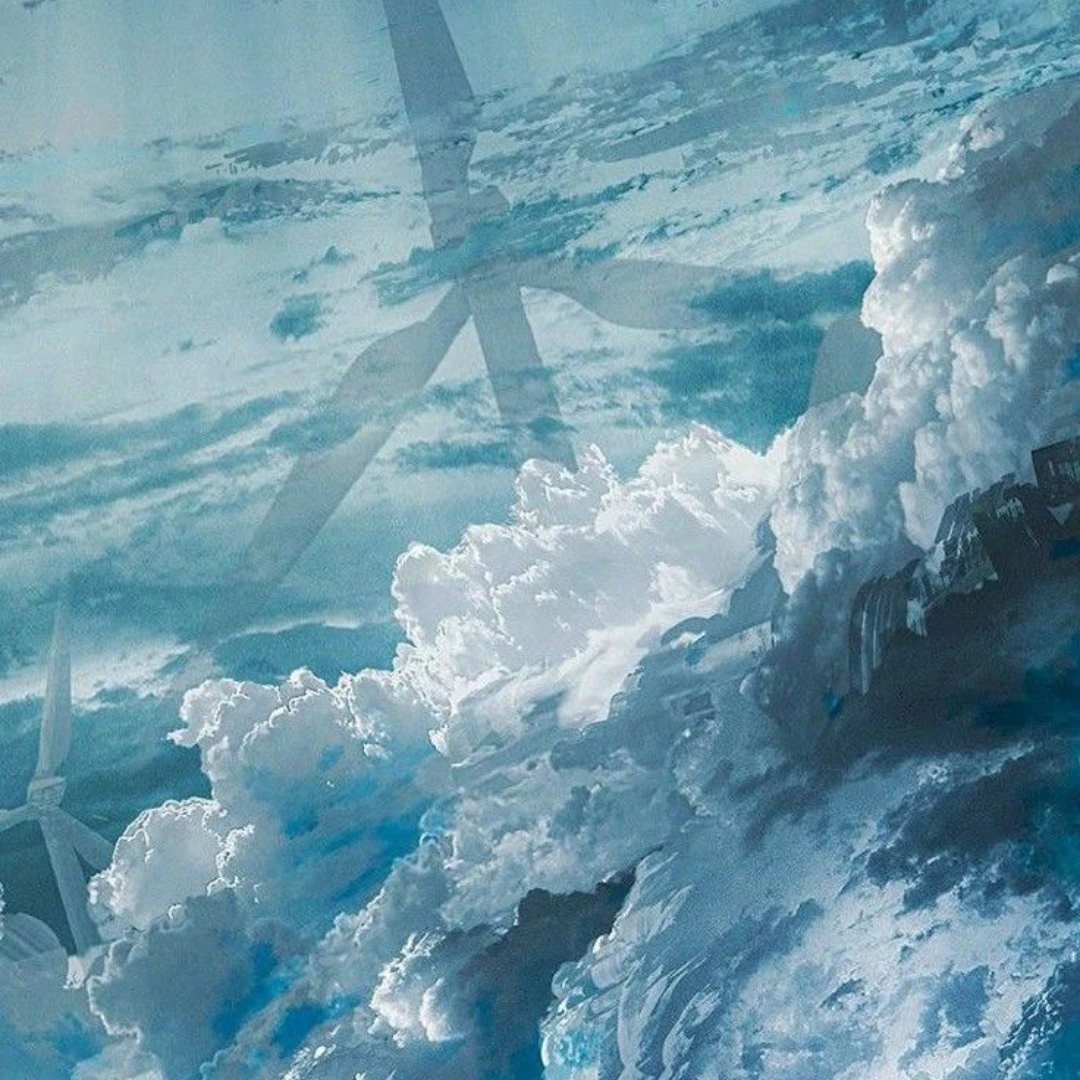 幻想的な空