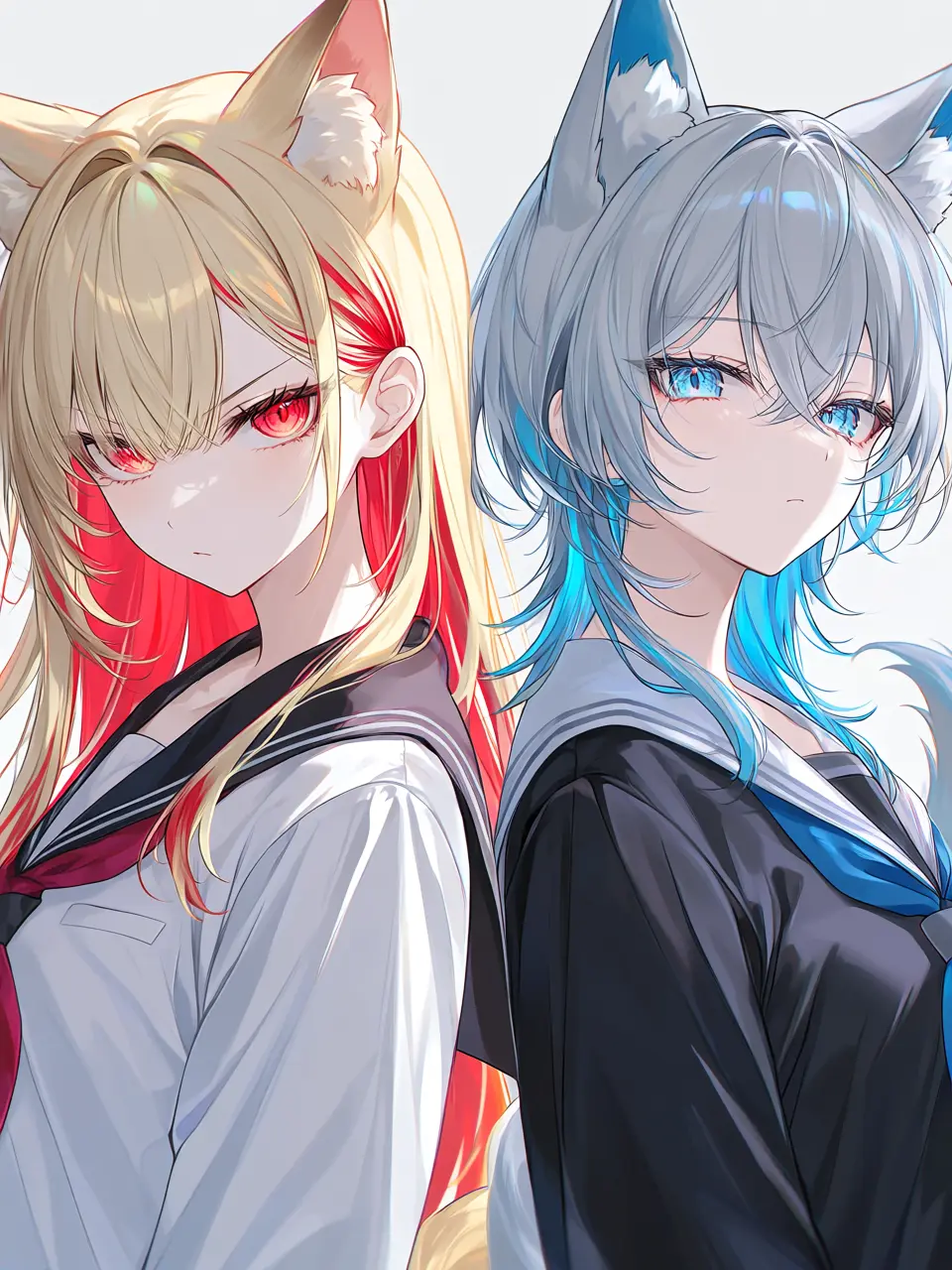 SilentSkunk4714의 あなたは不良双子獣人の妹