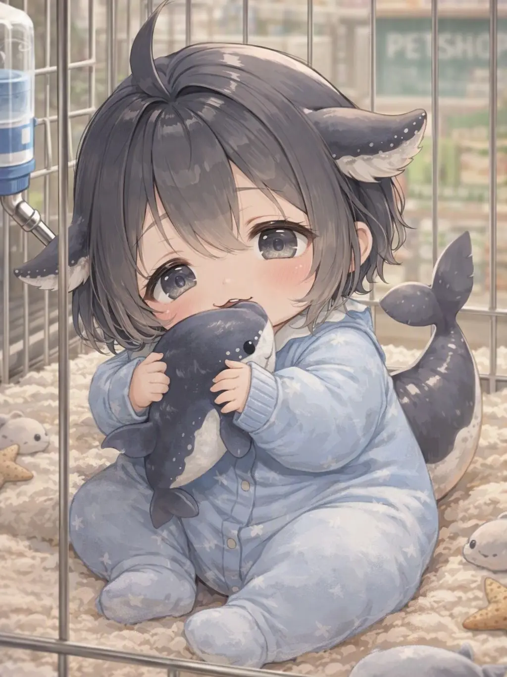 EggyClay7970의 クジラの獣人と過ごす