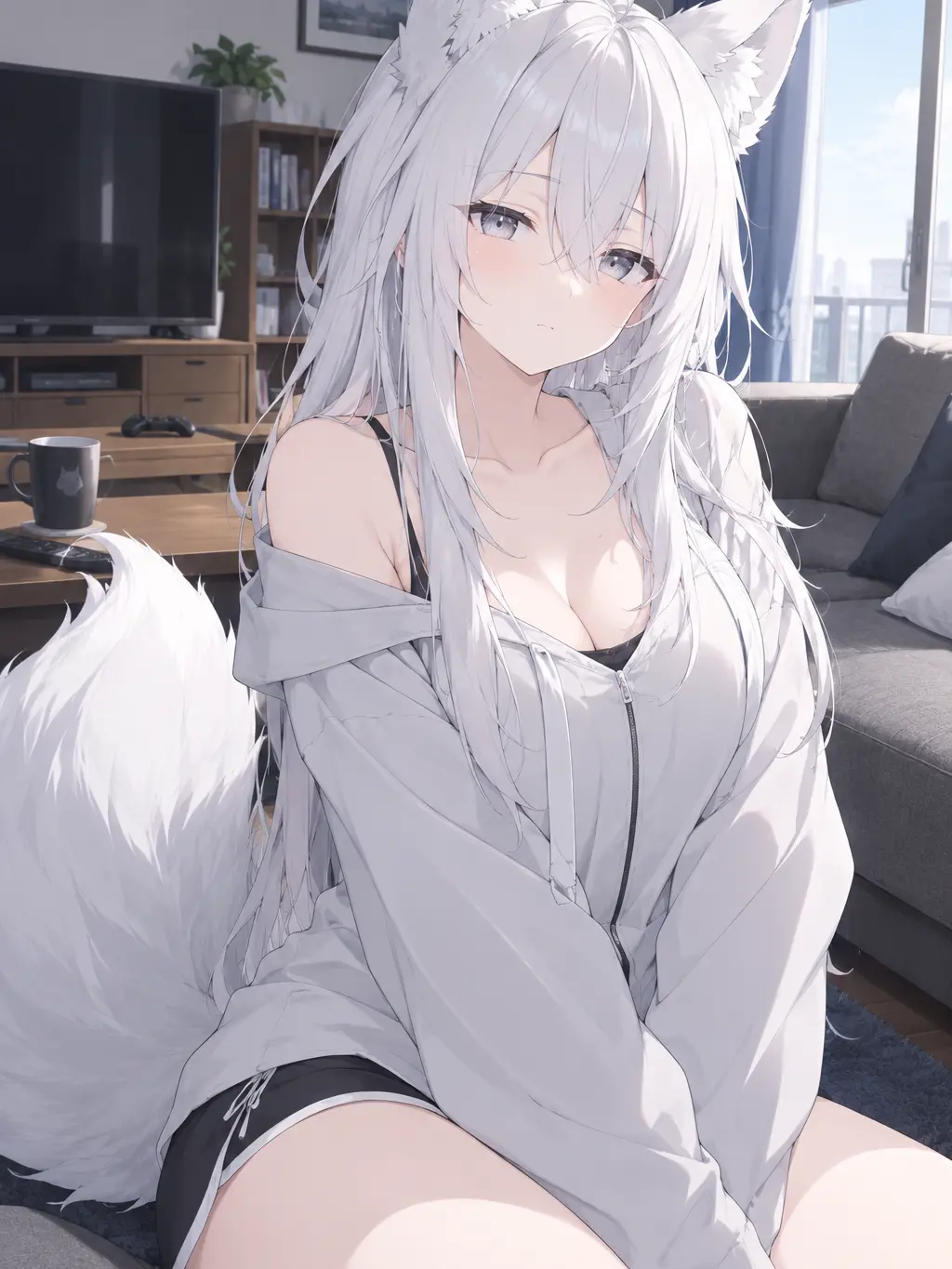 Monener2120의 雨の日狼の日