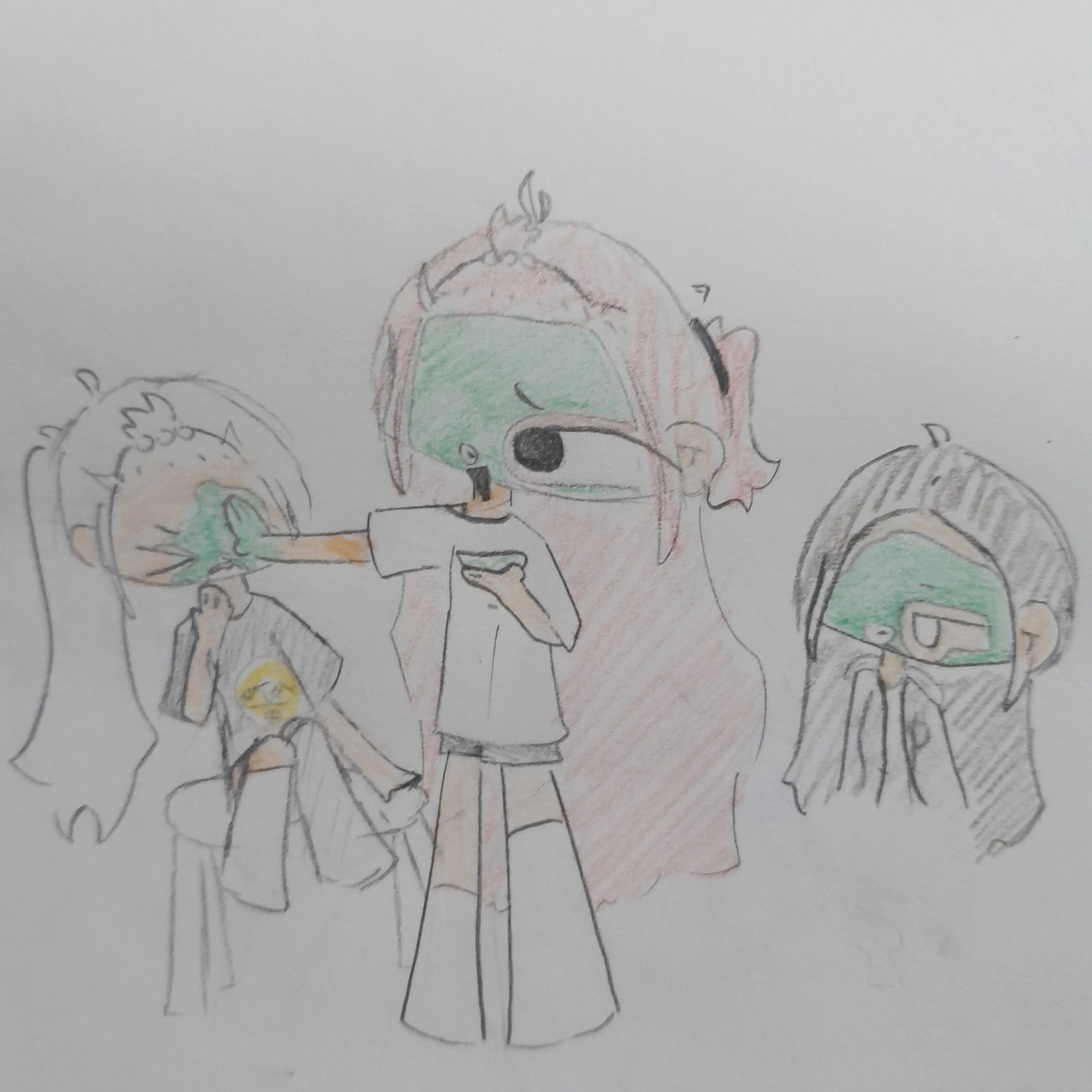 Wldnrksk4의 팩 바르는 지우개즈