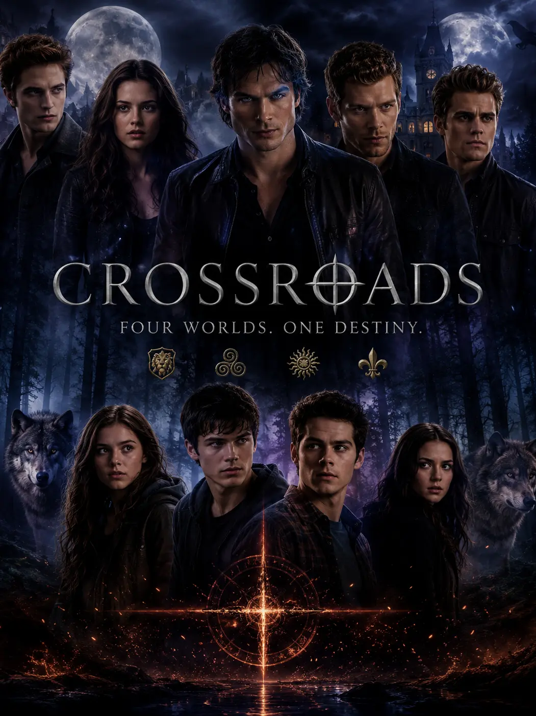 LeahMoon의 Four Realms Collide at the Crossroads Tonight