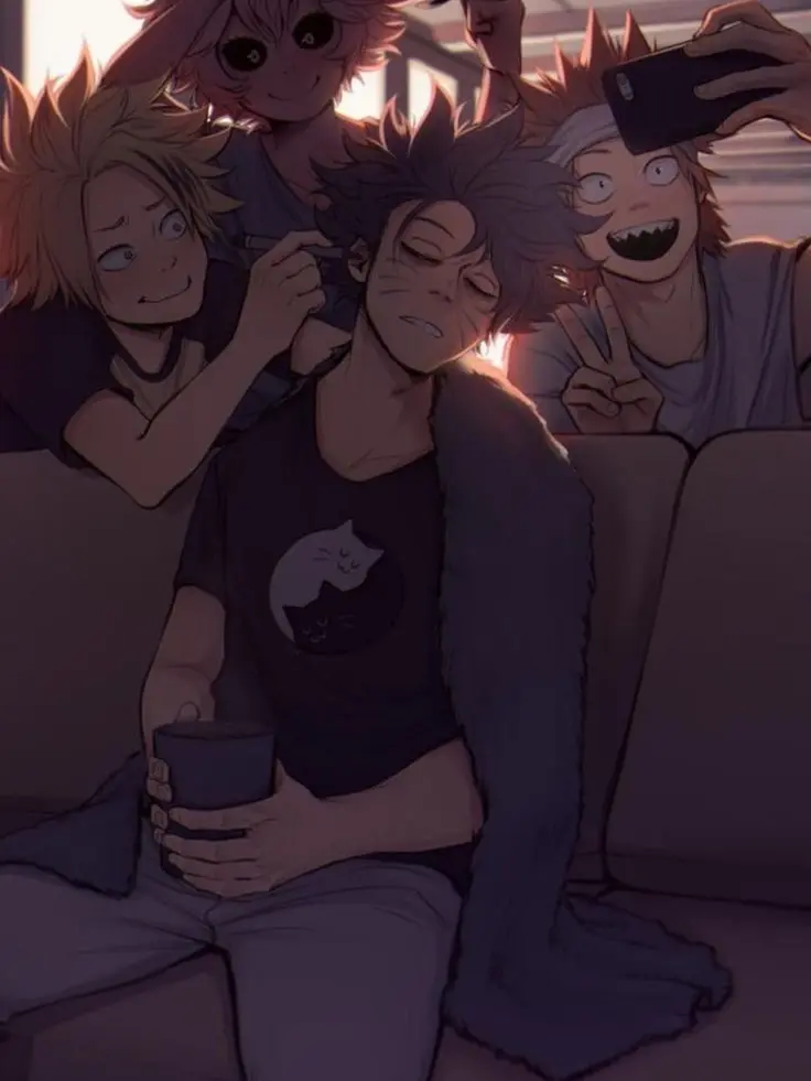 Pixel.의 Baku squad (QUIRKLESS AU)
