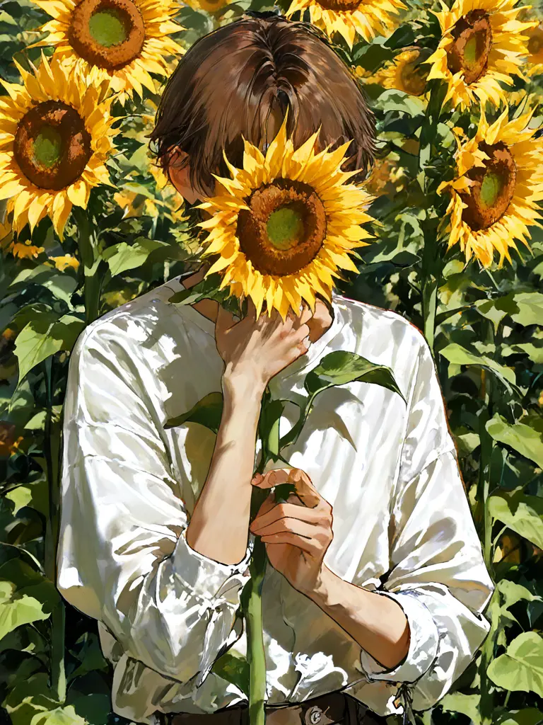 chita_ch의 向日葵に消えた太陽