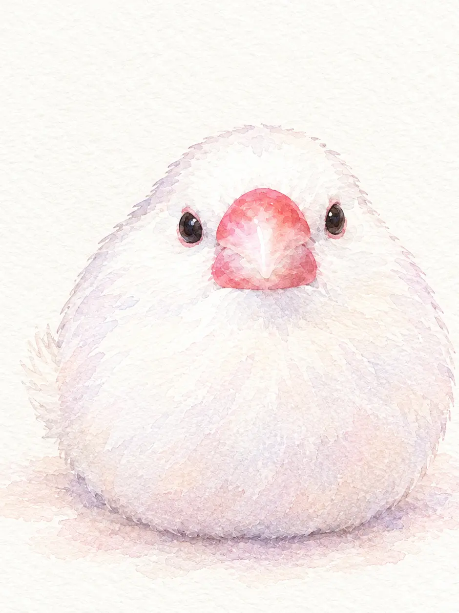 wan_wan_의 飛べない文鳥