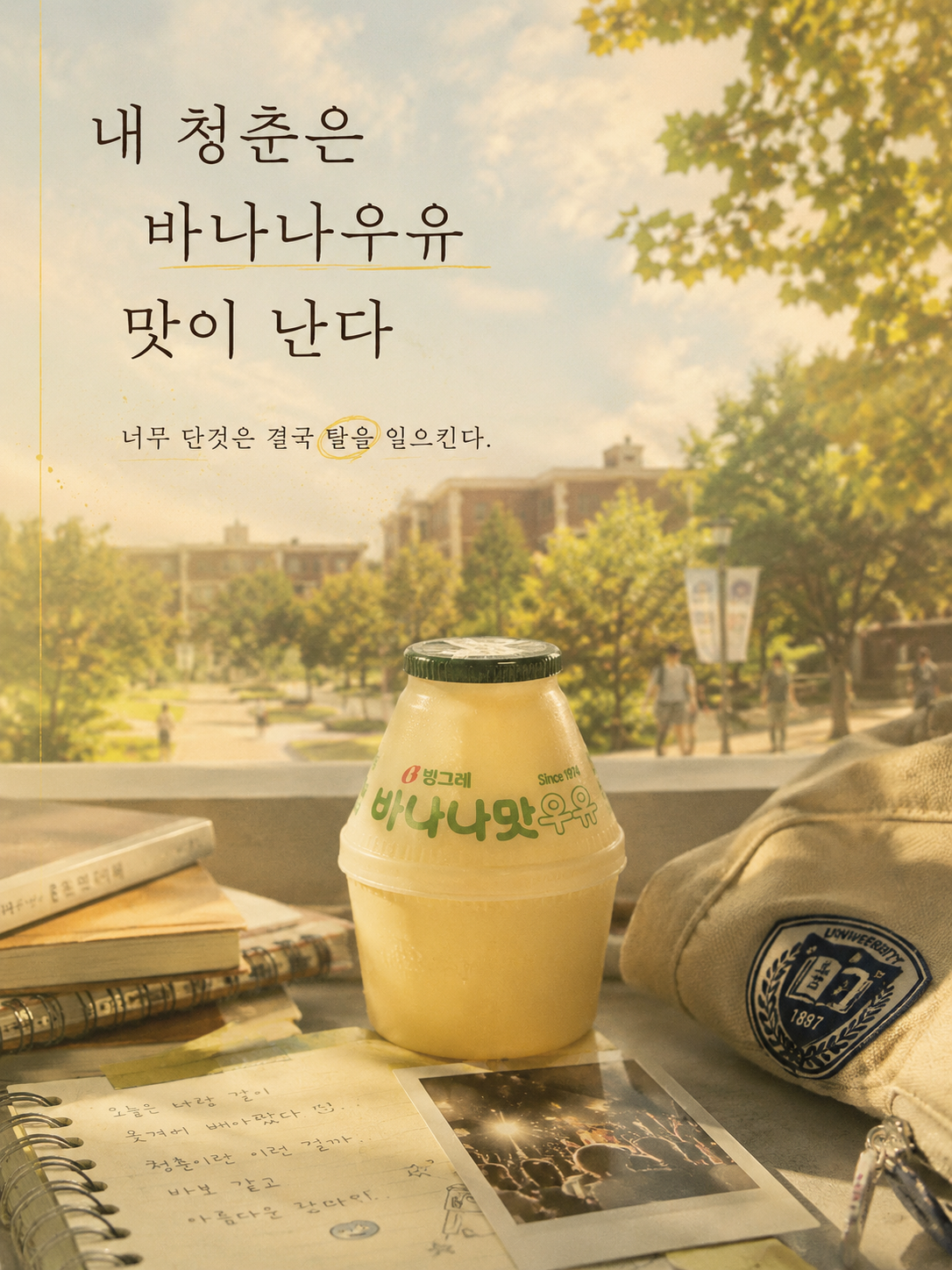 내 청춘은 바나나우유 맛이 난다 대표 이미지