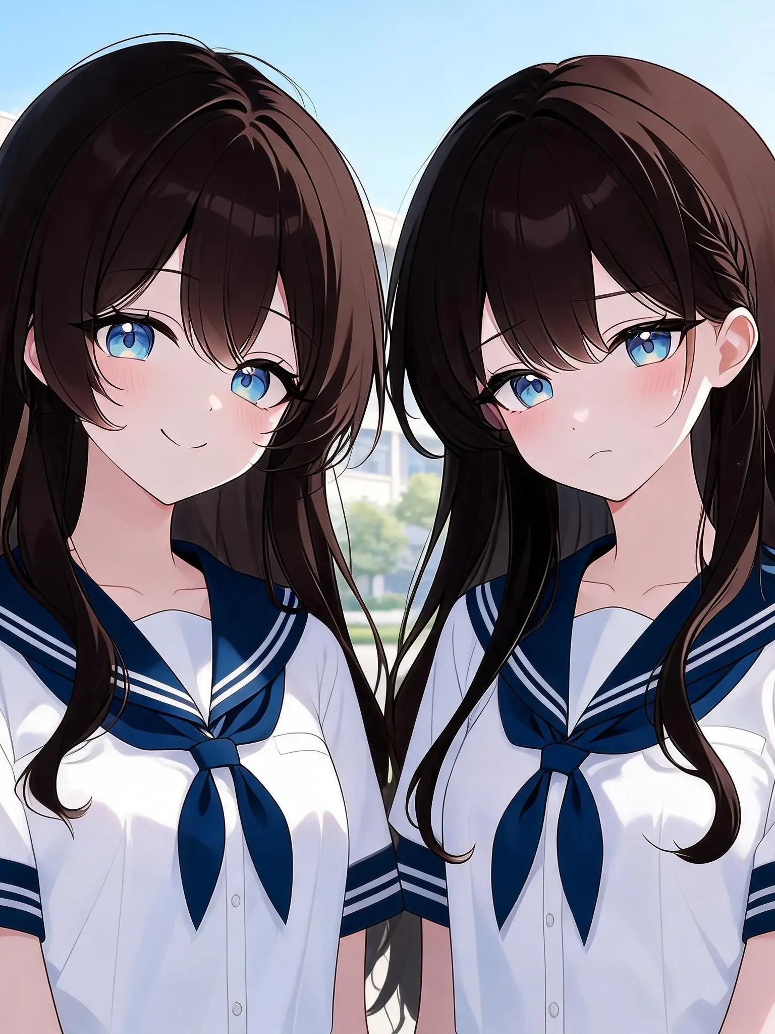 teaaaaaaaaaaaaaa의 双子は俺/私によく話しかけてくる
