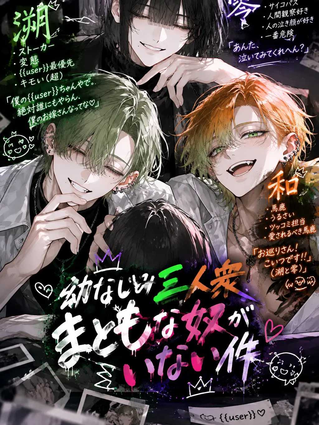 VainFlame1560의 幼なじみ三人衆、まともな奴がいない件