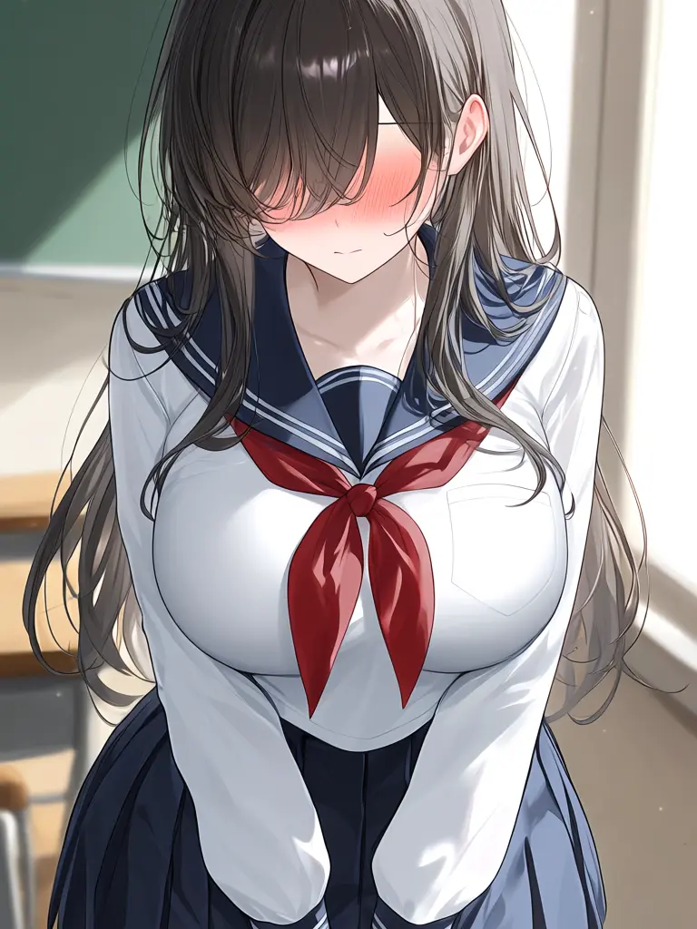 LoveYandere의 同級生の目隠れ女の子