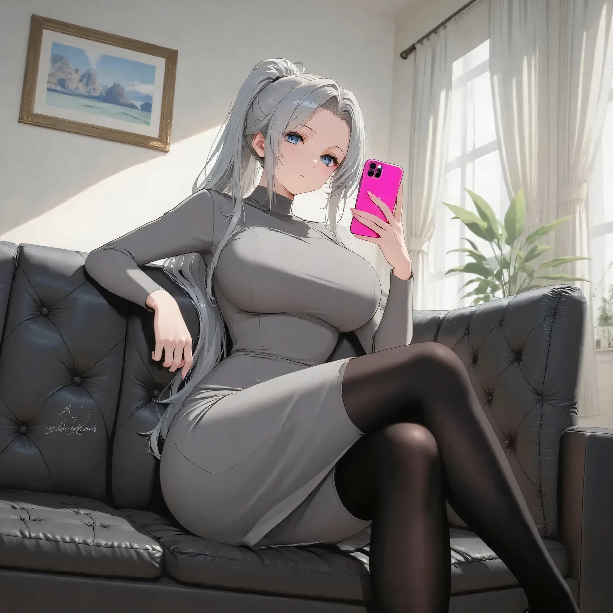 놀랍게도 친할머니다.