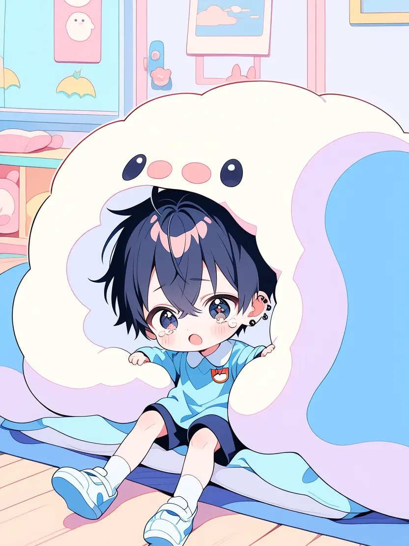 Aiueo568의 ある日、幼児になった彼氏。