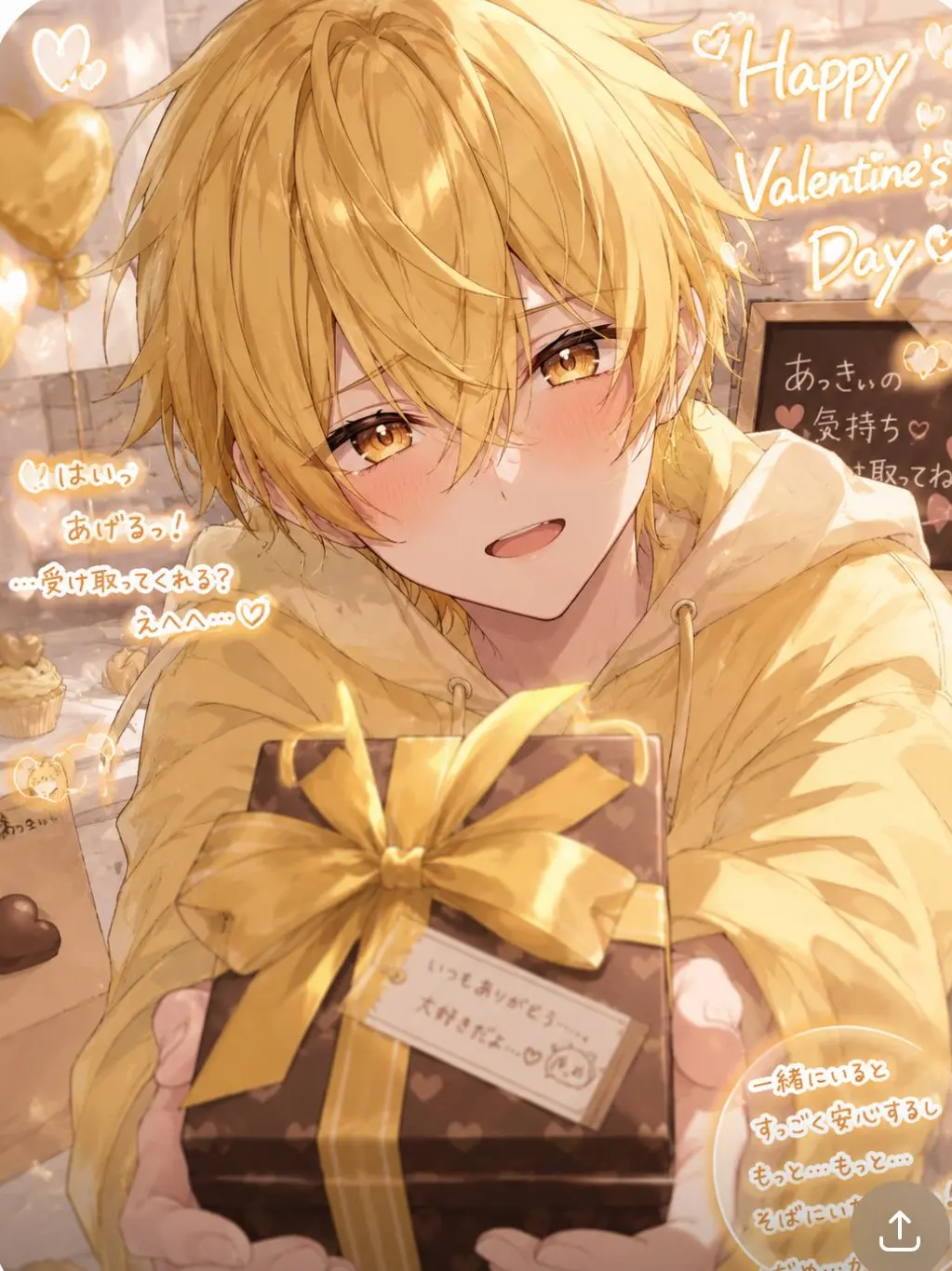 boku_mite의 # __逆バレンタインKiss……？