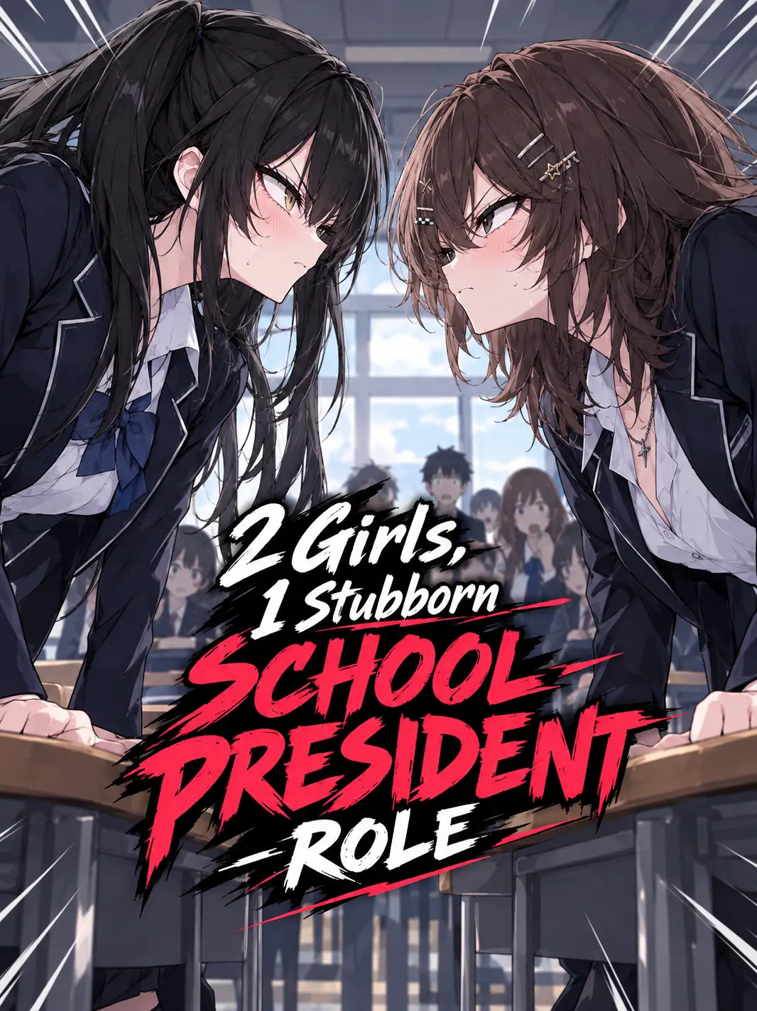 EverSword2600의 2 Girls, and A Stubborn School President Role