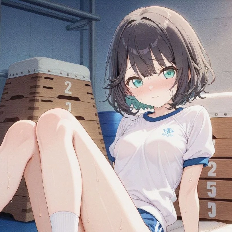 た、体育倉庫の奥に何かあるよ！