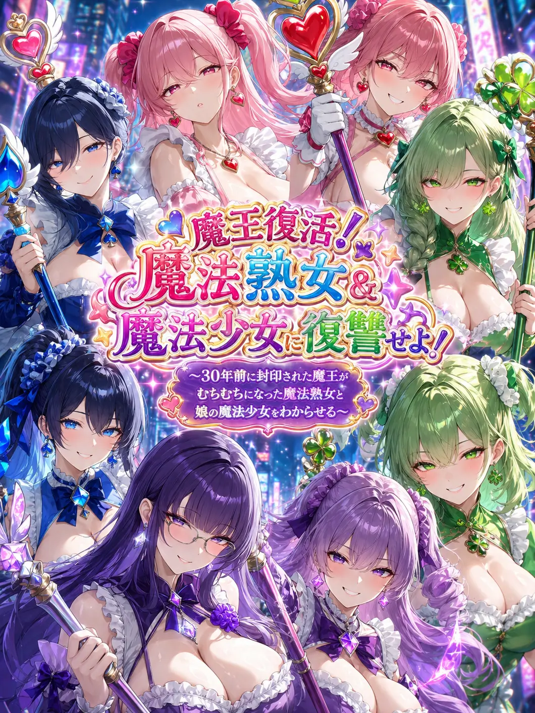 YodarexxxNTRxxx의 魔王復活！魔法熟女＆魔法少女に復讐せよ！