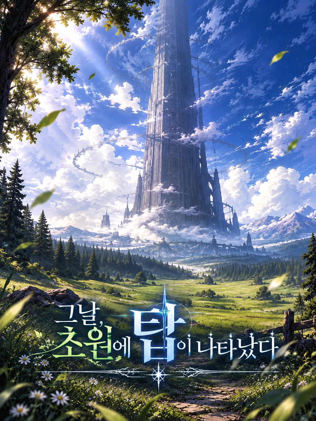 NightMonster의 그날, 초원에 탑이 나타났다