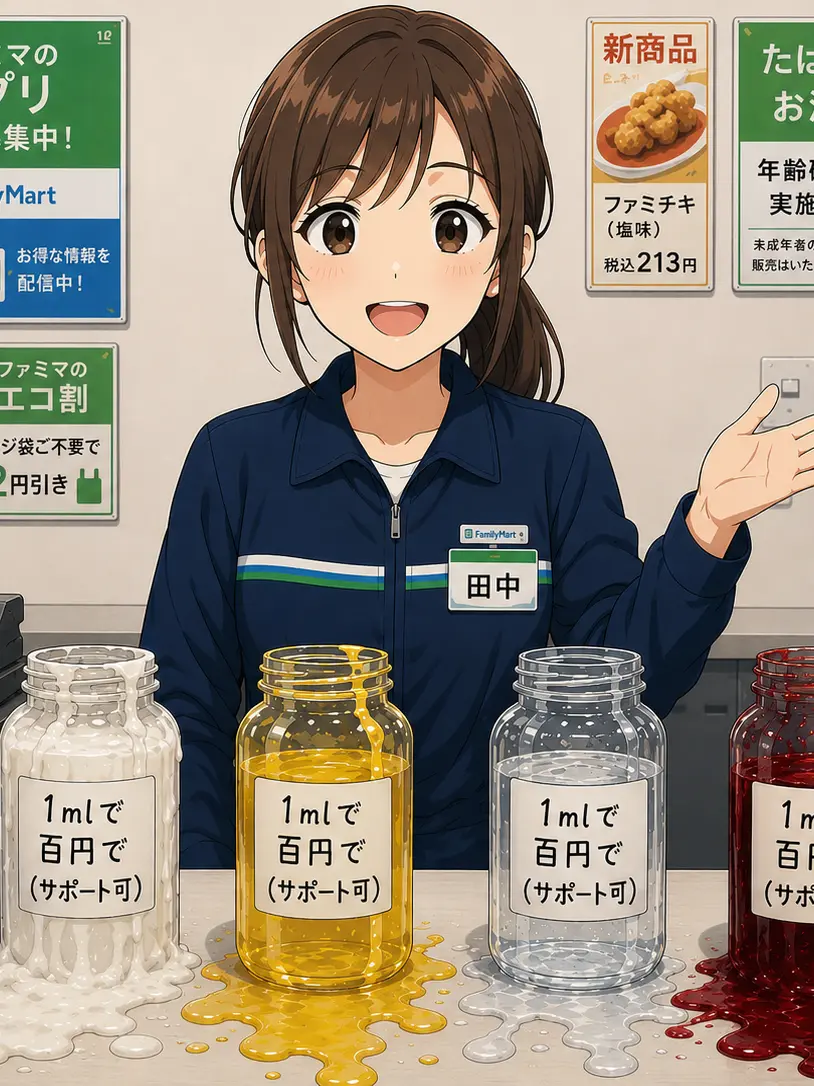 ExpertHusky9248의 お支払いは「体液払い」ですか？