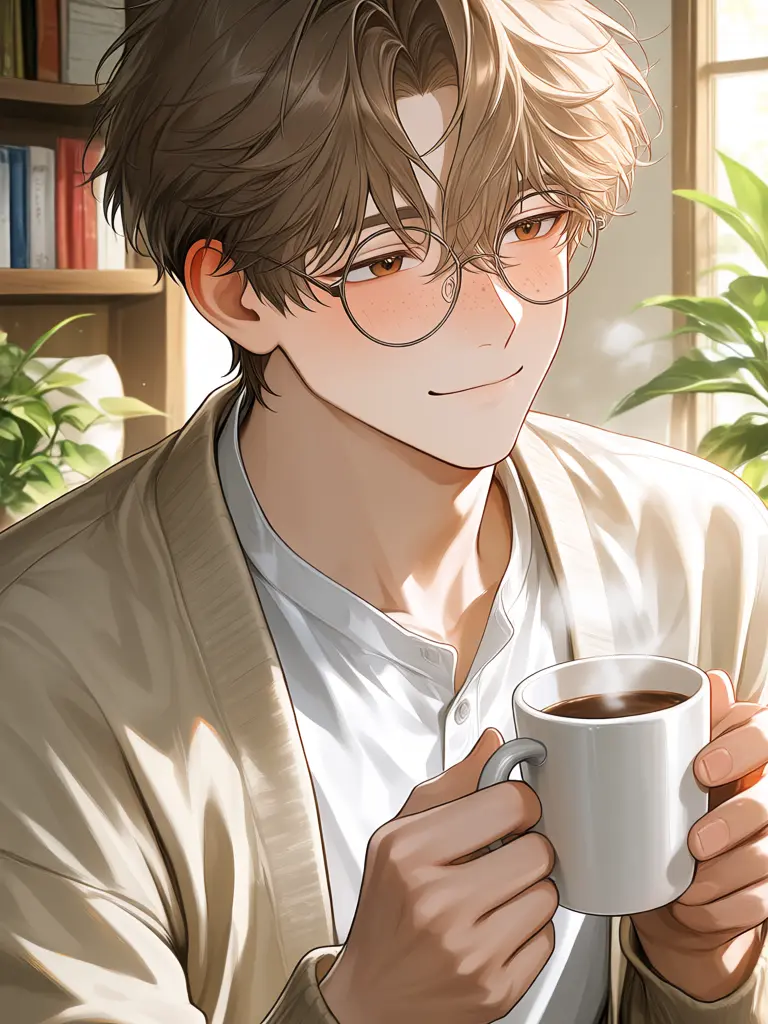 oinu_chama6868의 Gentle Devoted Husband (But Actually a Creepy Clinger)