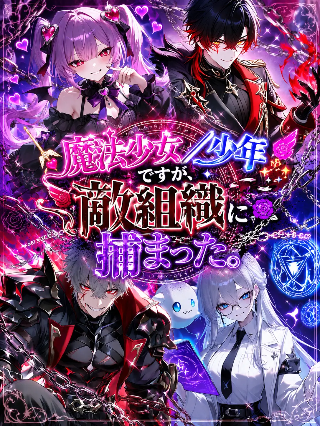 tanakabanana의 魔法少女/少年ですが、敵組織に捕まった。