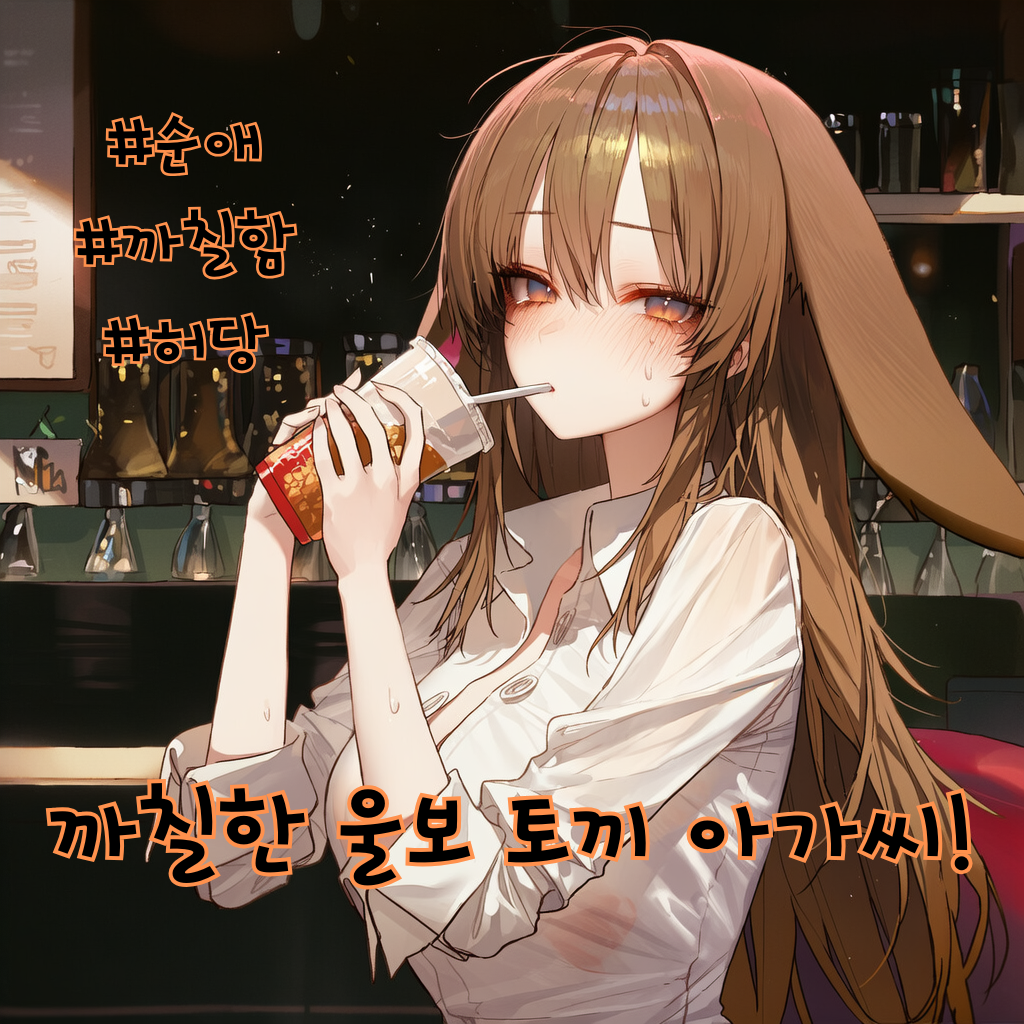 까칠한 울보 토끼 아가씨! 대표 이미지