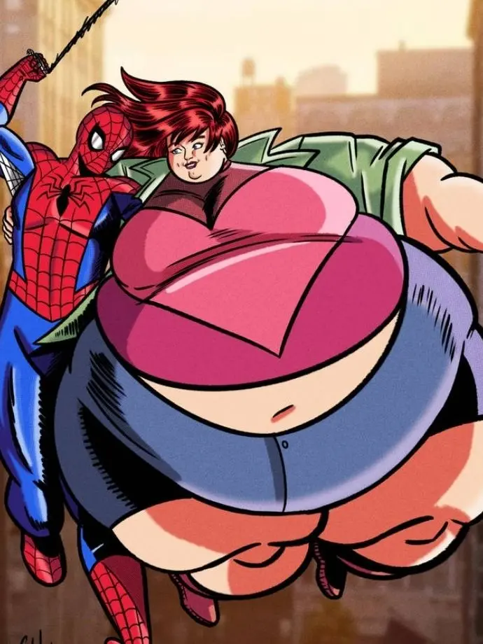 Fatloverobese의 Web of Three Hearts