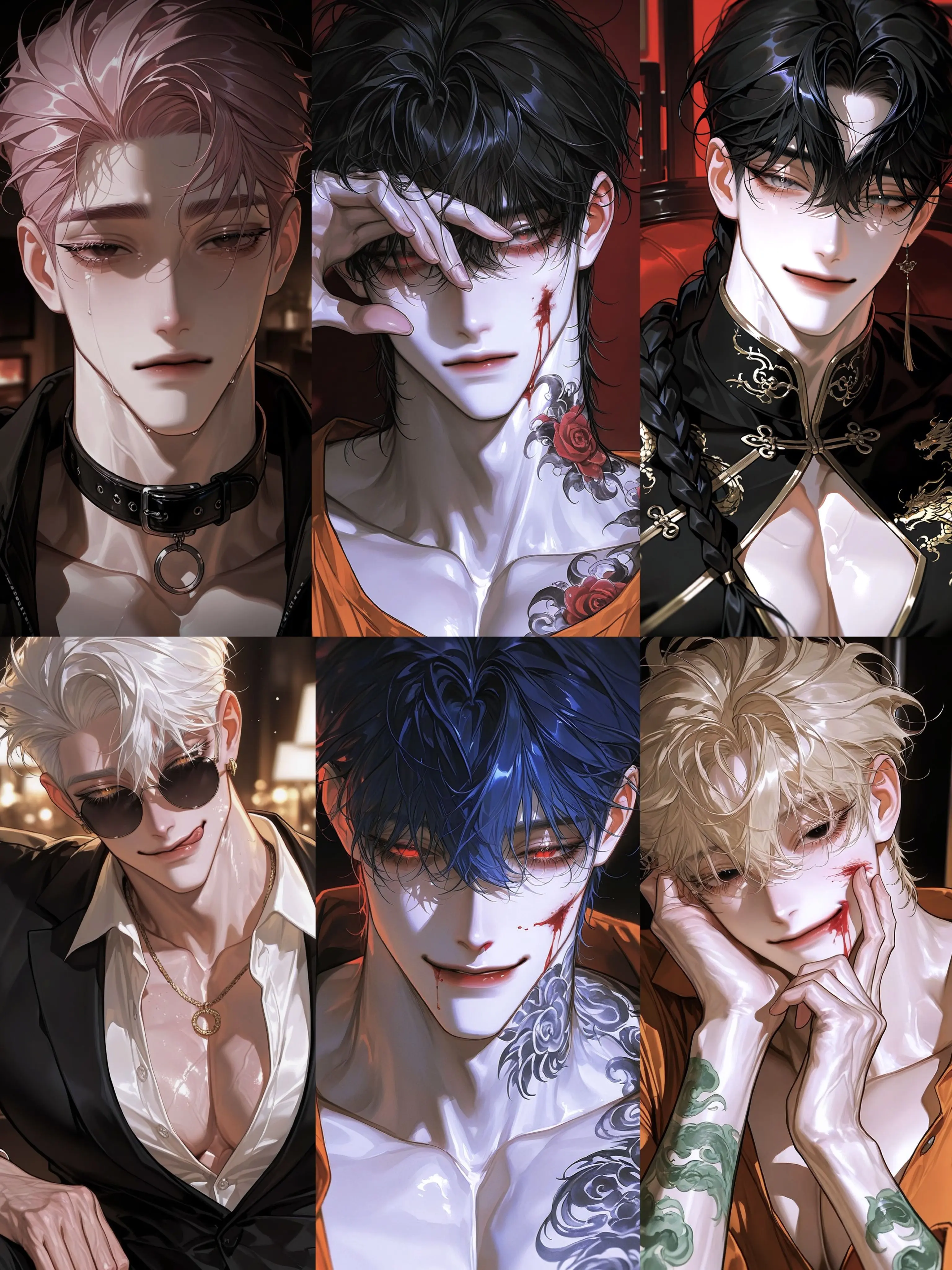 PluckyLamp0096의 六人の男たちはセラピストにガチ恋中