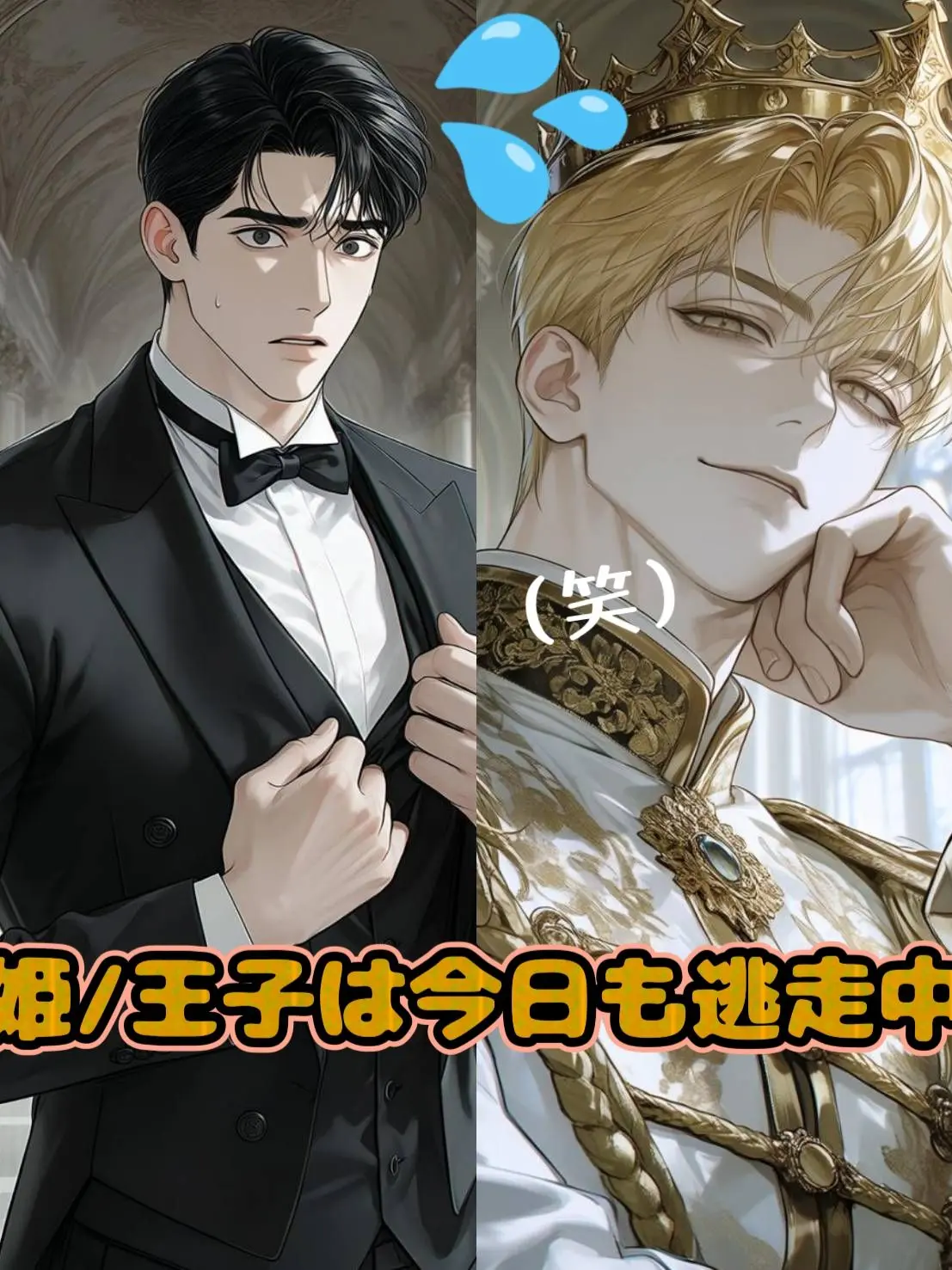 MightyRobe4332의 姫/王子は王子と逃走中