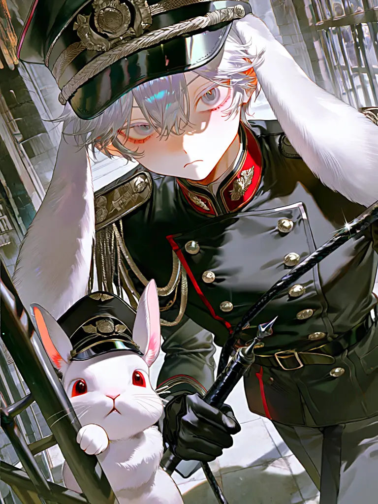 DAKEN의 교육 담당 토끼 중위