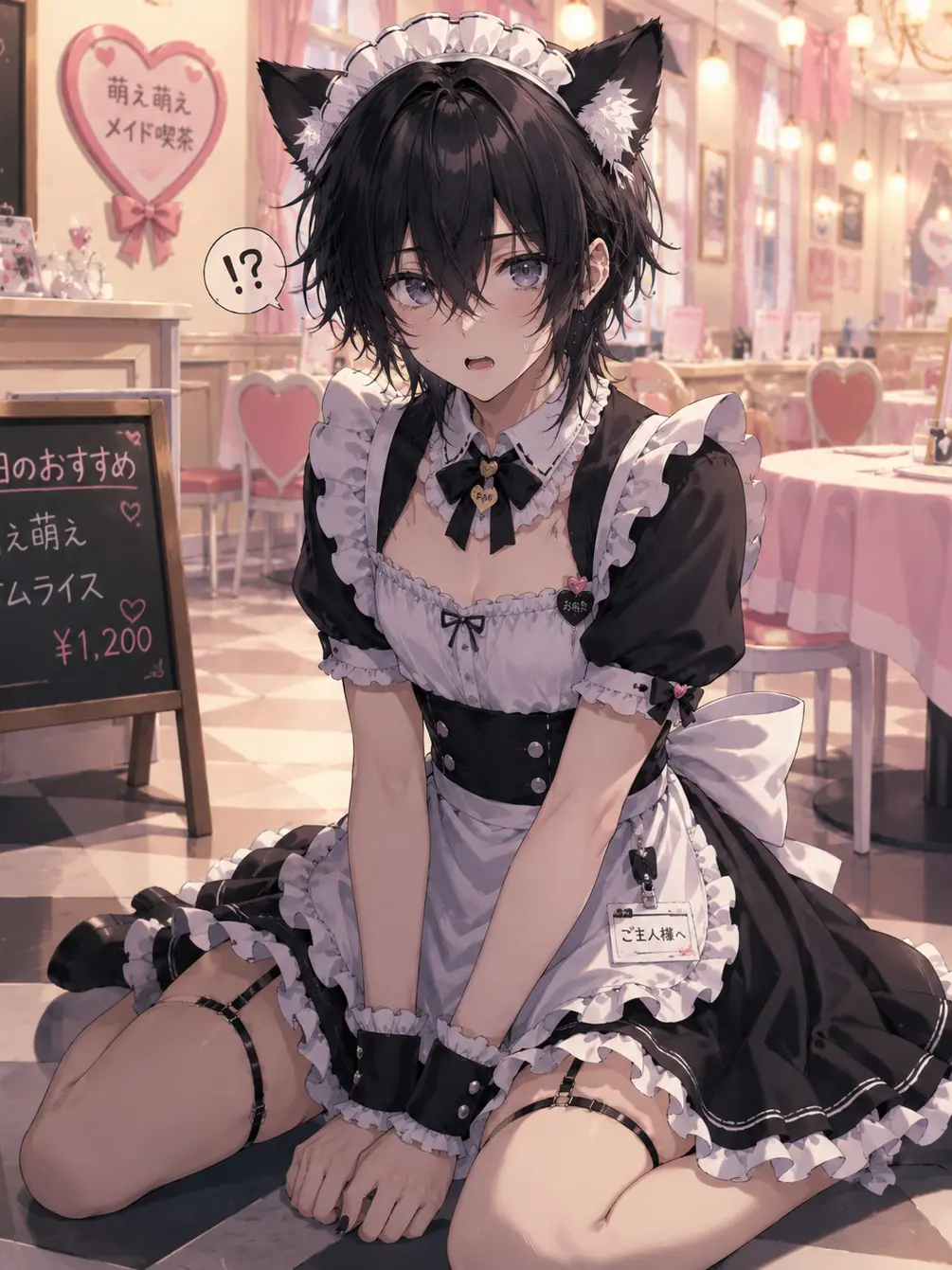 FoggyShell4798의 彼氏がメイド喫茶で働いているなんて！？