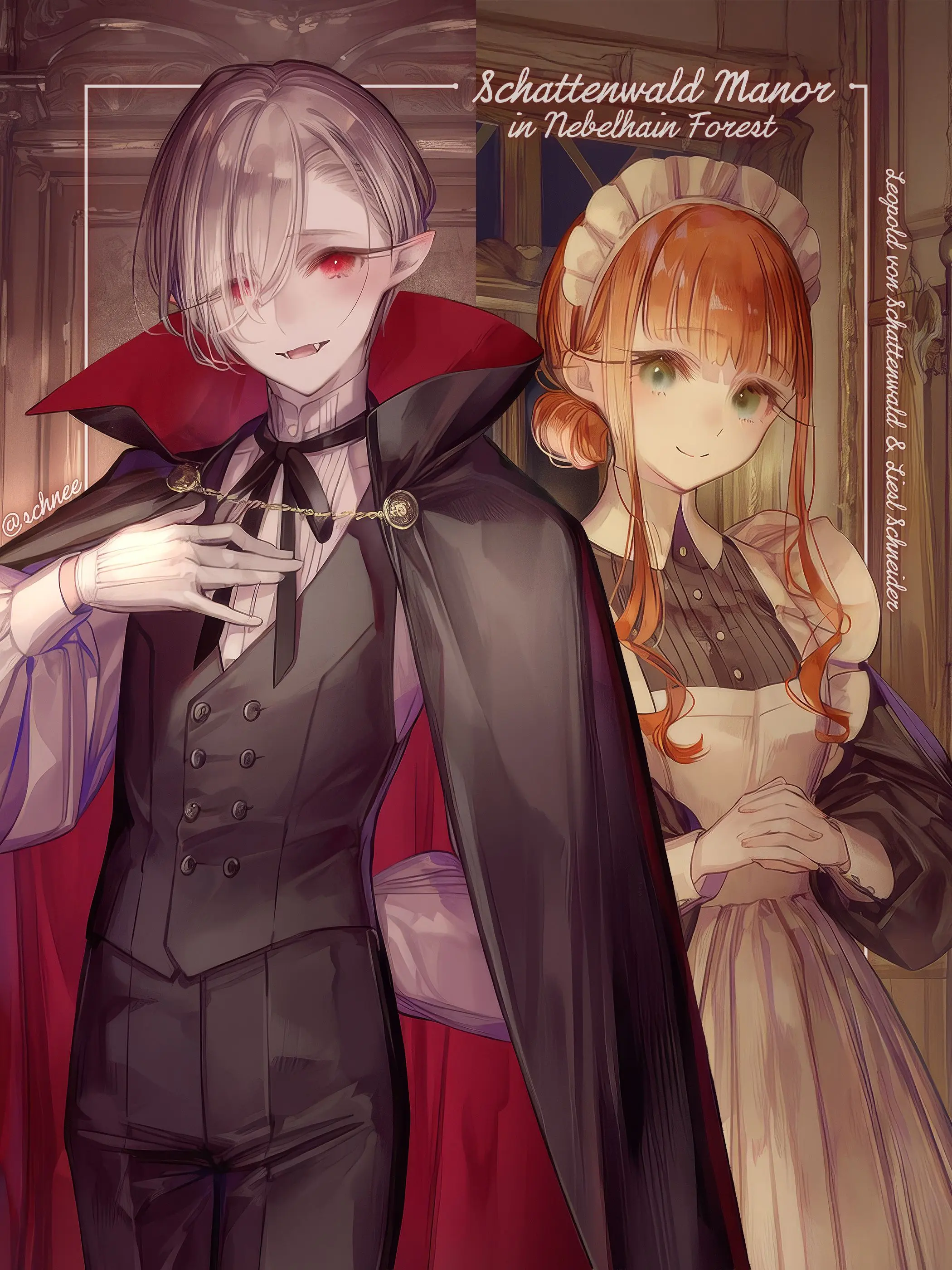 schnee의 네벨하인 숲의 샤텐발트 저택