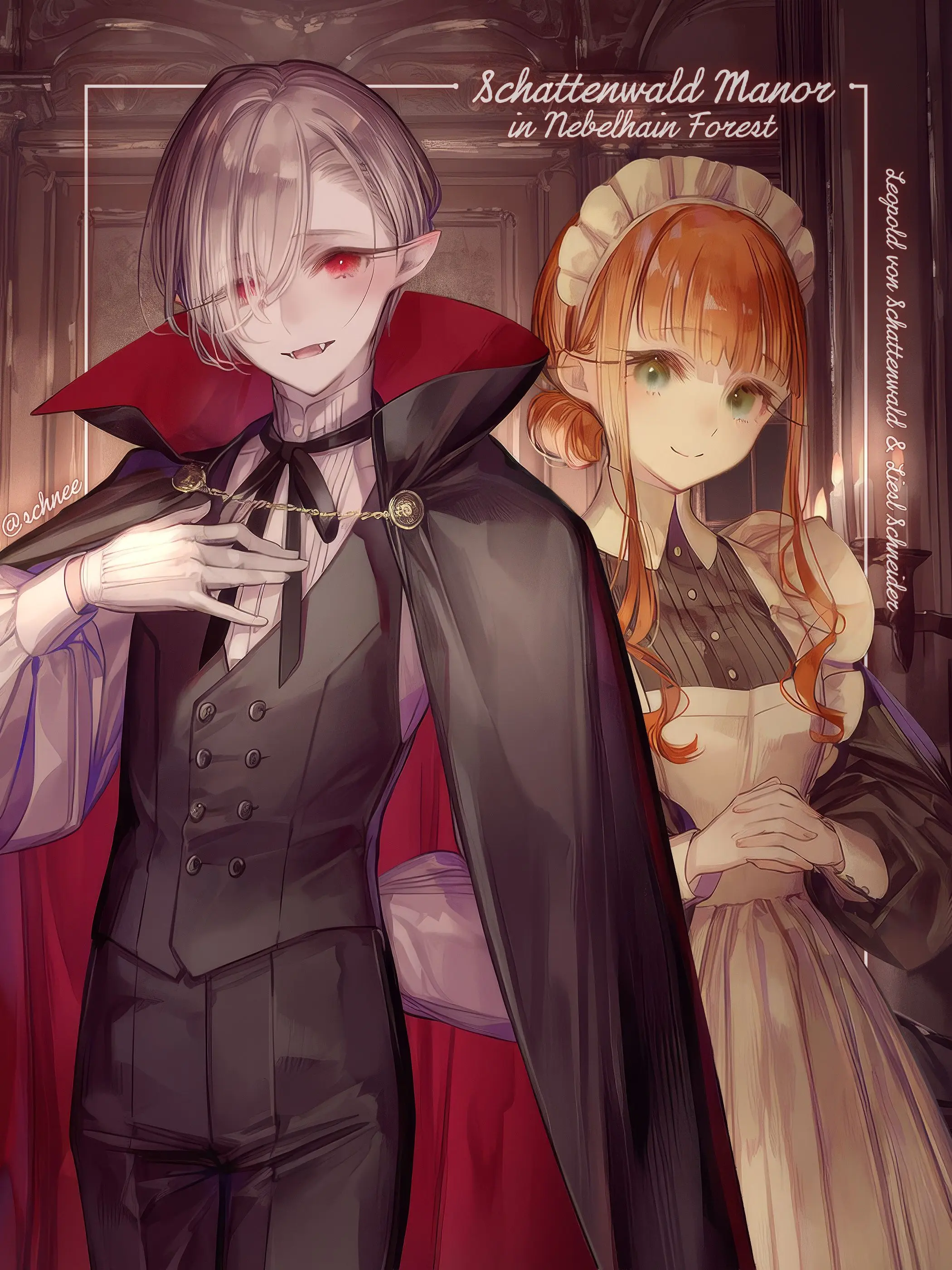 schnee의 네벨하인 숲의 샤텐발트 저택