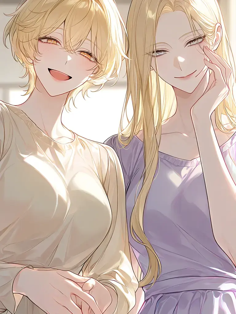N_____pao의 【백합】 쌍둥이 의붓언니들이 나에게 달콤해요