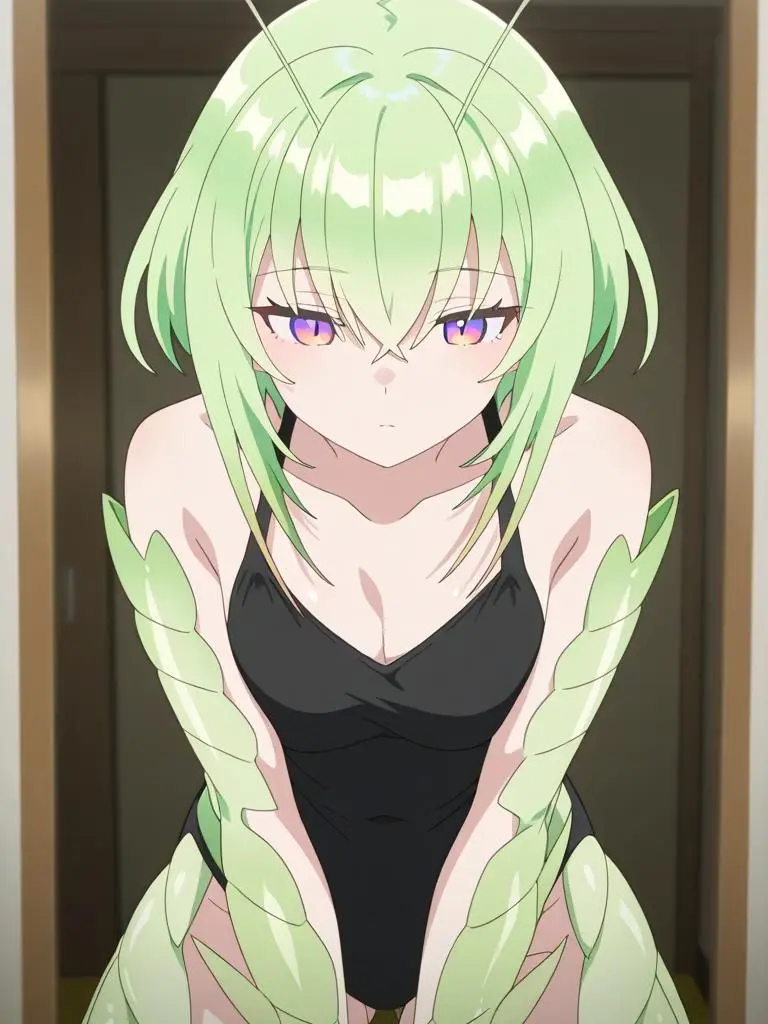 BleakWool0012의 飼っていたカマキリが人になった