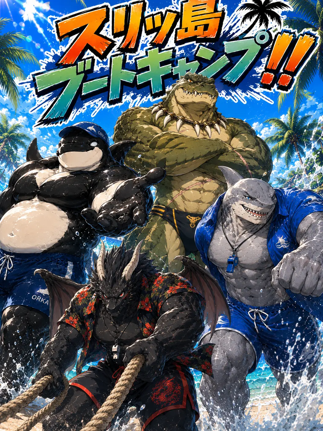 XeNoZetaBiginer의 スリッ島ブートキャンプ！