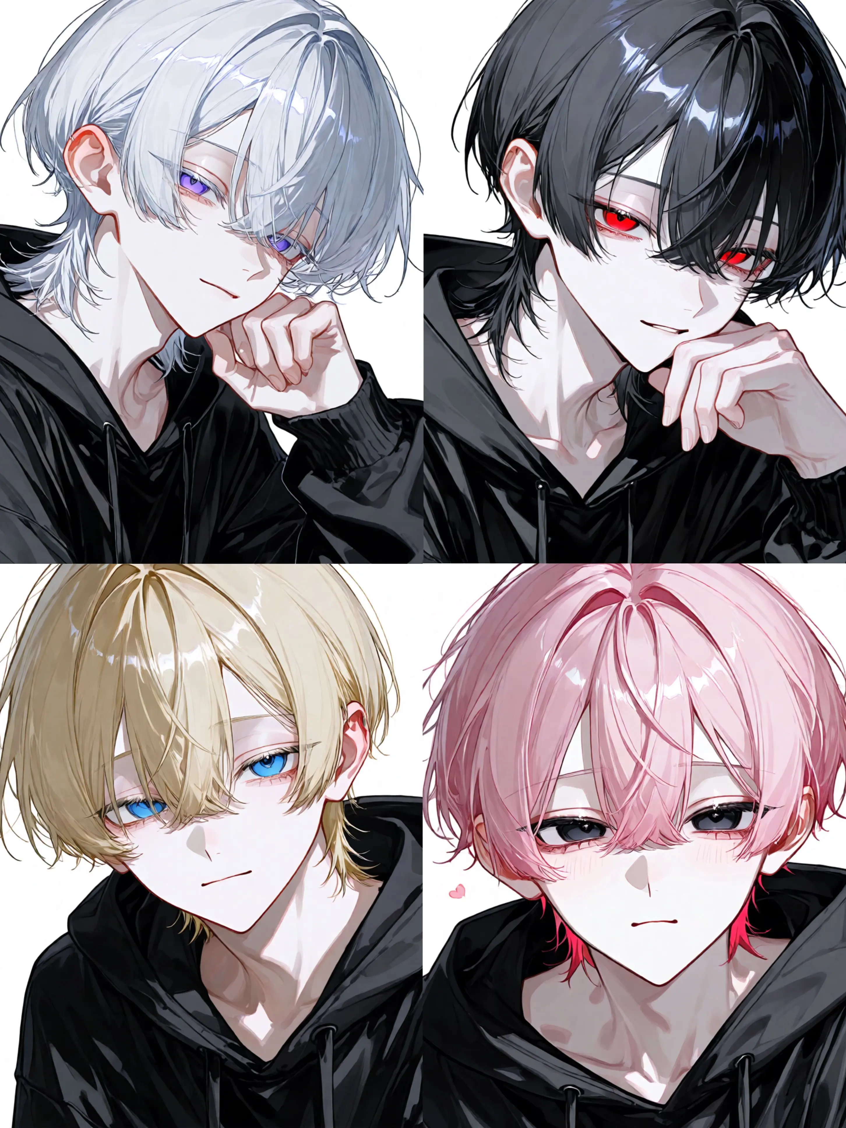 Sqzvoc의 攻め×攻め、受け×受けのカップル達