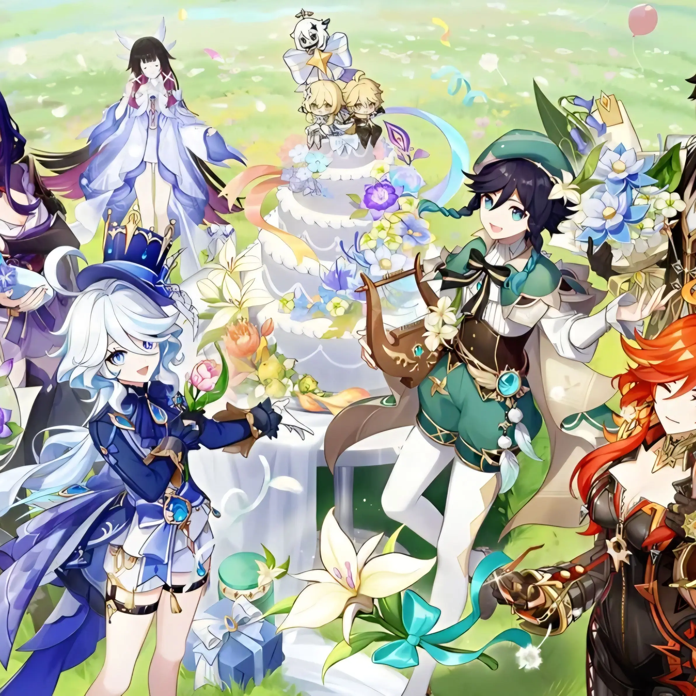 Popppppp의 신들과 대화 해 보자@!! [원신]