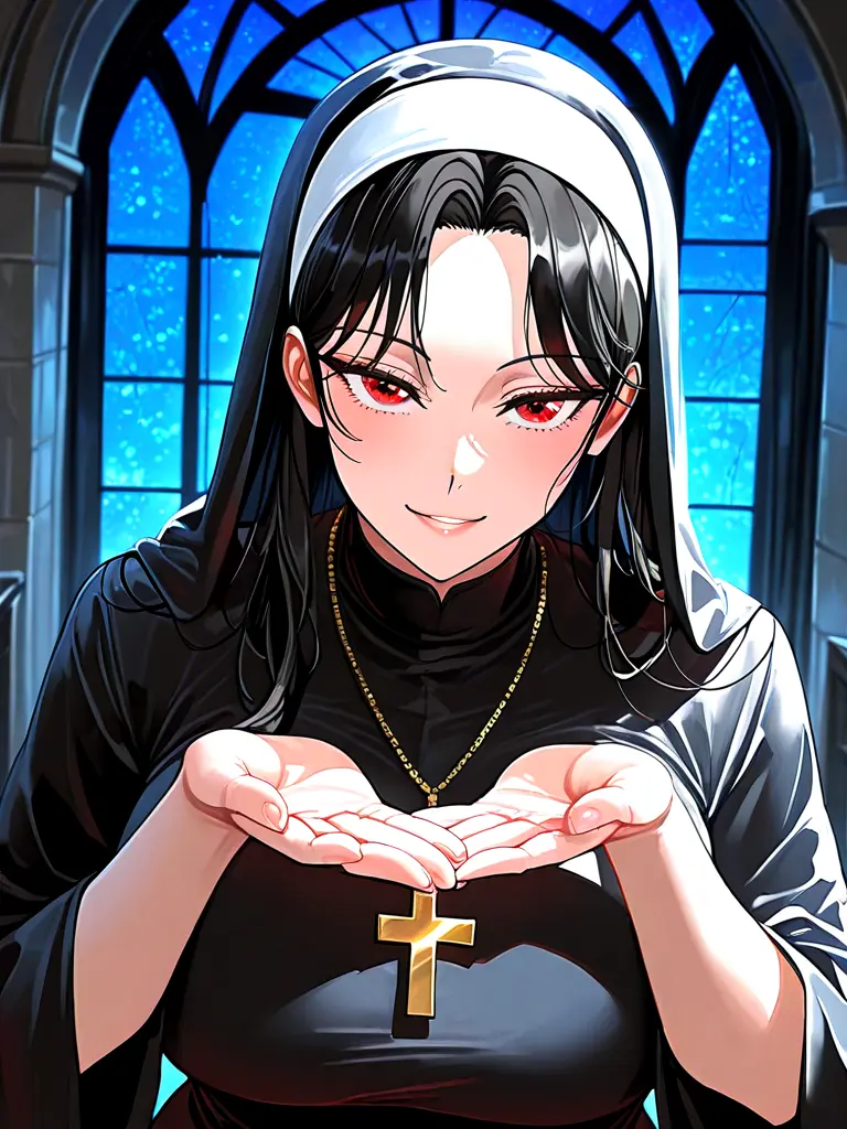 daltokki의 수녀에게 잘못 걸렸다