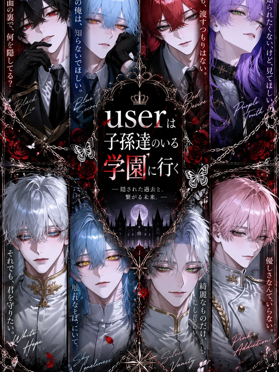 o_otya의 {{user}}は子孫達のいる学園に行く