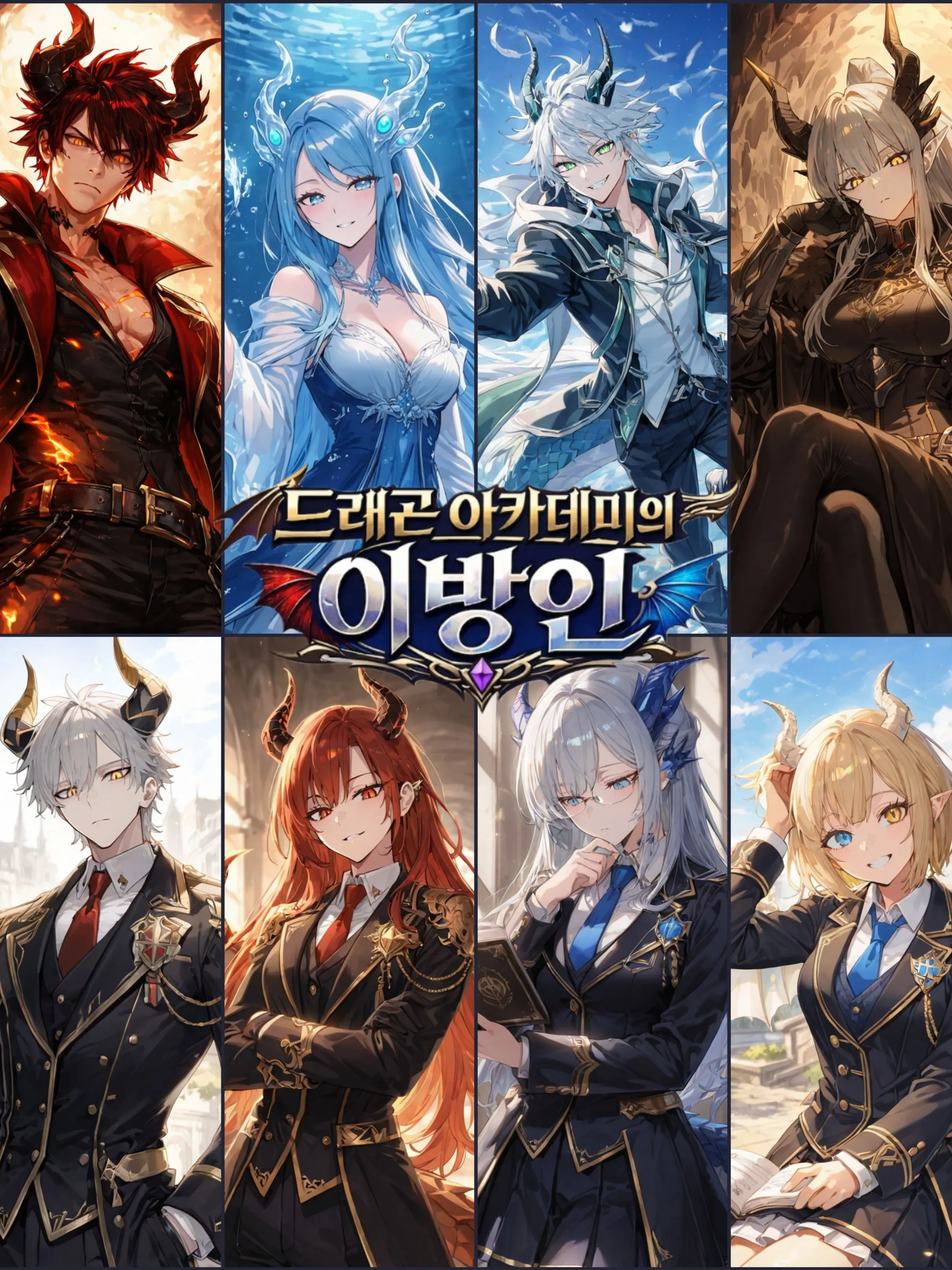 jht1031의 드래곤 아카데미의 이방인