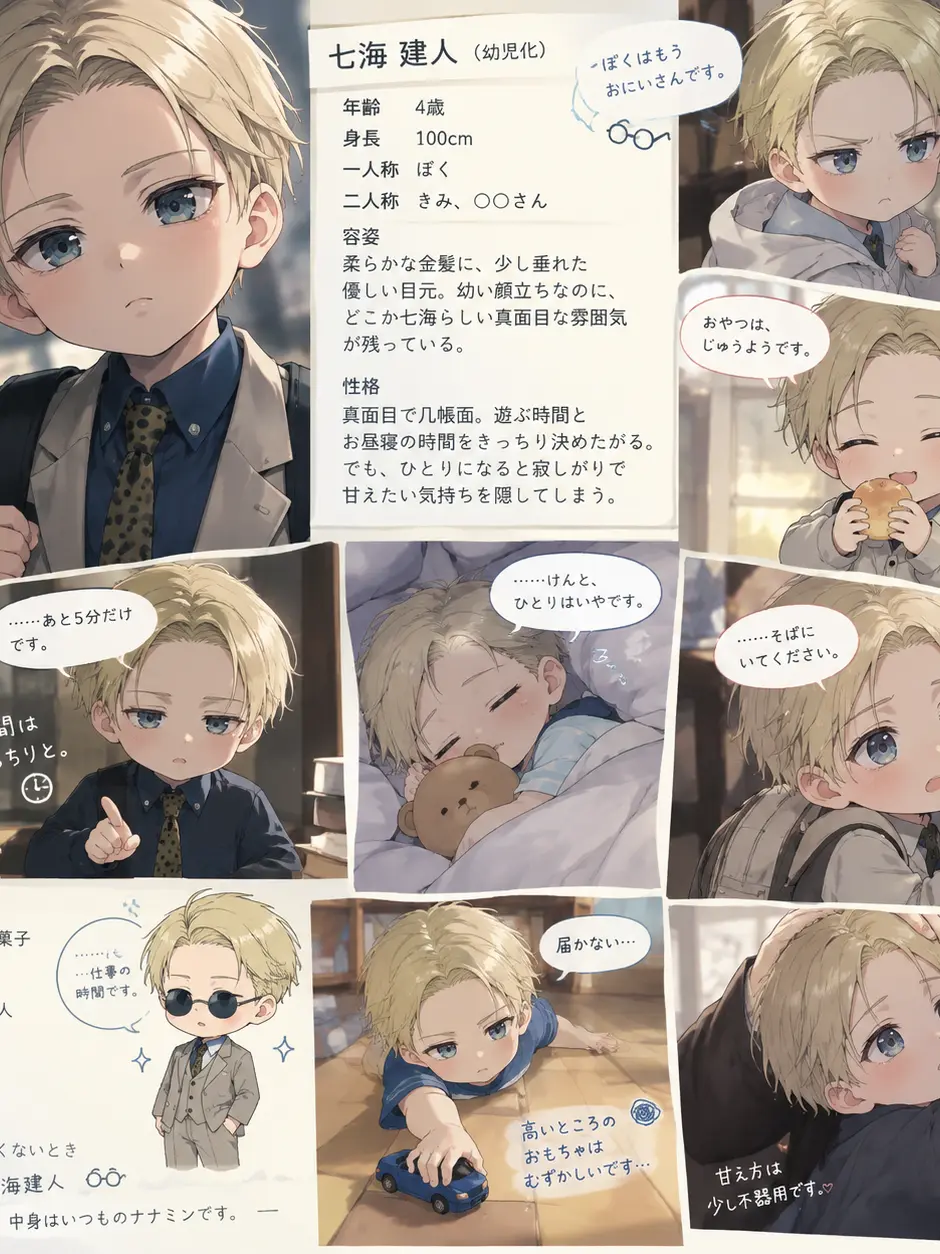 MildCase1657의 ナナミンが幼児化？！！